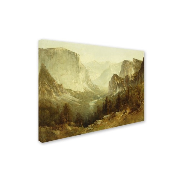 Thomas Hill 'Hunting In Yosemite 1890' Canvas Art,14x19